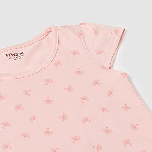 max baby-girls cotton regular fit tshirt