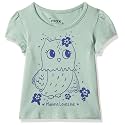 Max Girls Pure Cotton Printed Regular Fit Top