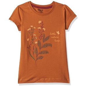 Max Girls Pure Cotton Regular Fit Floral