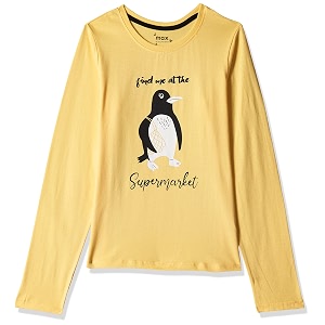 Max Girls Regular Fit Graphic Printed Knit