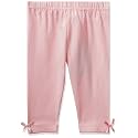 Max Girls Solid Bow Detailed 34th Leggings