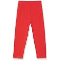 Max Girls Solid Knit Elasticated Leggings