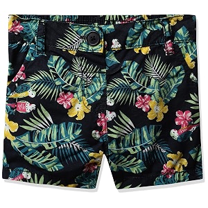 Max Girls Tropical Printed Shorts