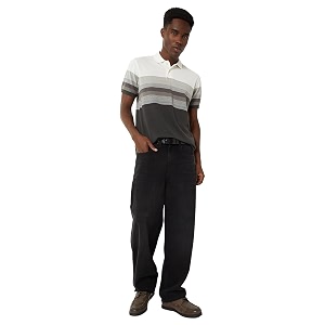 Max Mens Half Sleeves Regular Fit Striped