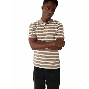 Max Mens Half Sleeves Regular Fit Striped