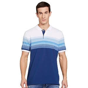 Max Mens Half Sleeves Regular Fit Striped