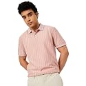 Max Men39s Half Sleeves Striped Polo T-Shirt