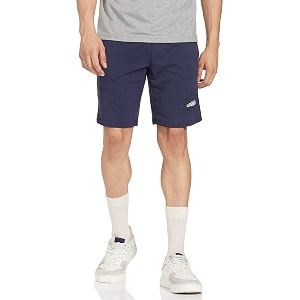 max men solid drawstring closure shorts