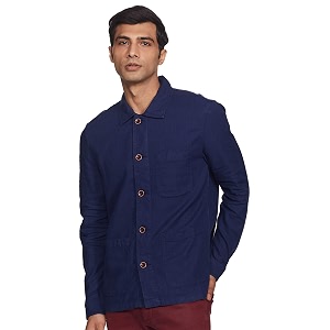 Max Mens Solid Slim Fit Casual Shirt