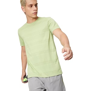 Max Mens Solid Slim Fit T-Shirt