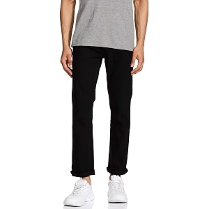 Max Mens Stonewashed Regular Fit Jeans