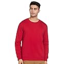 Max Men Cotton Blend Solid Crew Neck