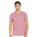 Max Men Cotton Textured Slim Fit Polo