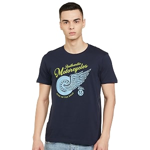 Max Men Graphic Printed Slim Fit T-Shirt
