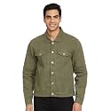 Max Men Solid Denim Standard Length Jacket