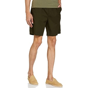 max men slim fit solid elasticated slim fit comfort short