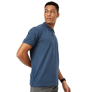 Max Men Solid Polo T-Shirt