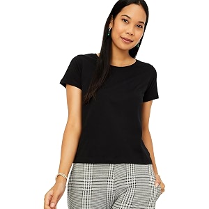 Max Plus Size Womens Solid Cotton Regular