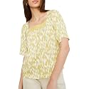 Max Plus Size Women Printed Puffed Sleeve