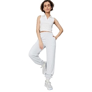 max plus size women solid athleisure joggers