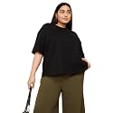 Max Plus Size Women Solid T-Shirt