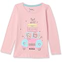 Max Girl's Printed Regular Fit T-Shirt