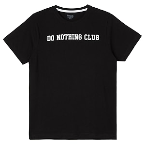 Max Regular Fit Boys Typographic Printed Knit