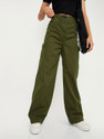 MAX Regular Fit Girls Green Trousers
