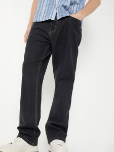 MAX Regular Men Black Jeans