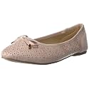 Max Solid Bow Detail Ballerinas