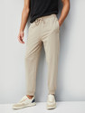 MAX Solid Men Beige Track Pants