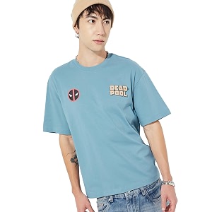 Max URB N Men Deadpool Oversized T-Shirt