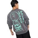 Max URB_N Men Oversized Peanuts Sweatshirt