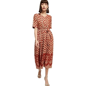 Max Womens Rayon Shirt Maxi Dress