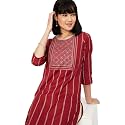 Max Women39s Cotton Regular Fit Casual Kurta
