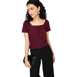 Max Womens Cotton Regular Fit T-Shirt
