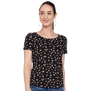 Max Womens Cotton Regular Fit All-Over Printed