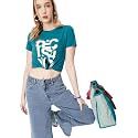 Max Women39s Cotton Regular Fit Round Neck
