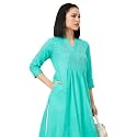 Max Women39s Cotton Regular Fit Casual Kurta