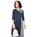 Max Women39s Cotton Straight Fit Straight Kurta