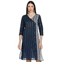 Max Women39s Cotton Straight Fit Straight Kurta