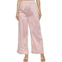 Max Women39s Embroidered Elasticated Regular Fit Palazzos