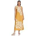Max Women39s Floral Print Sleeveless Midi Dress