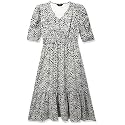 Max Women Floral Printed Midi Dress