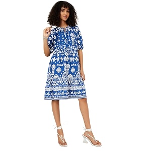 Max Womens Half Sleeves Spread Collar Cotton