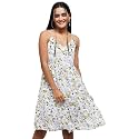 Max Women Printed Midi A-Line Dress