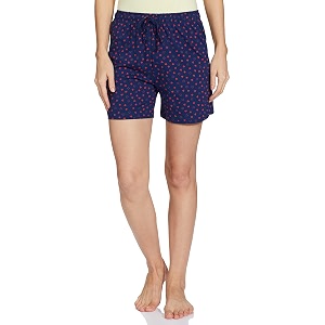 Max Womens Printed Elasticated Shorts