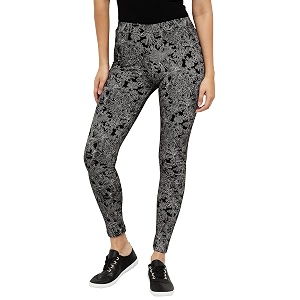 Max Womens Printed Elasticated Tights