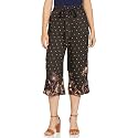 Max Women39s Printed Elasticated Culottes