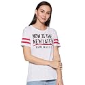 Max Women39s Printed Round Neck T-Shirt